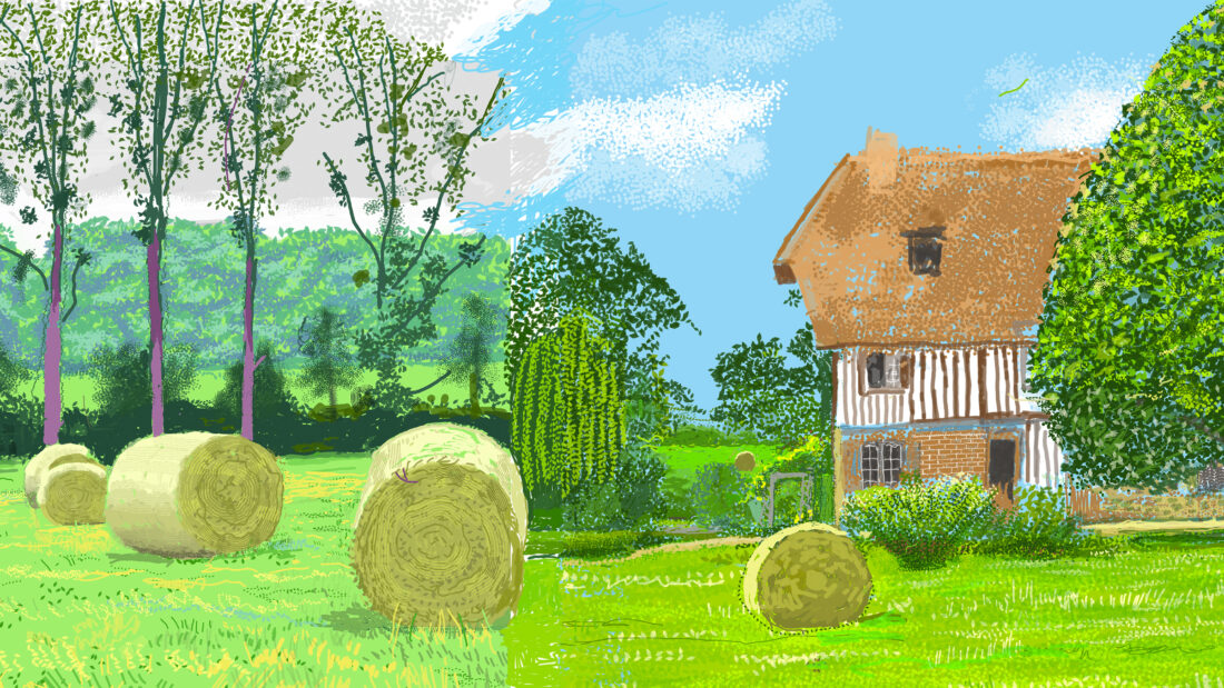 David Hockney: A Year in Normandie and Some Other Thoughts About Painting